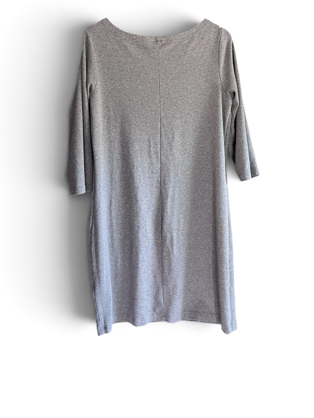 GAP Gray 3/4 Sleeve Knit Dress Size XL - Picture 4 of 5